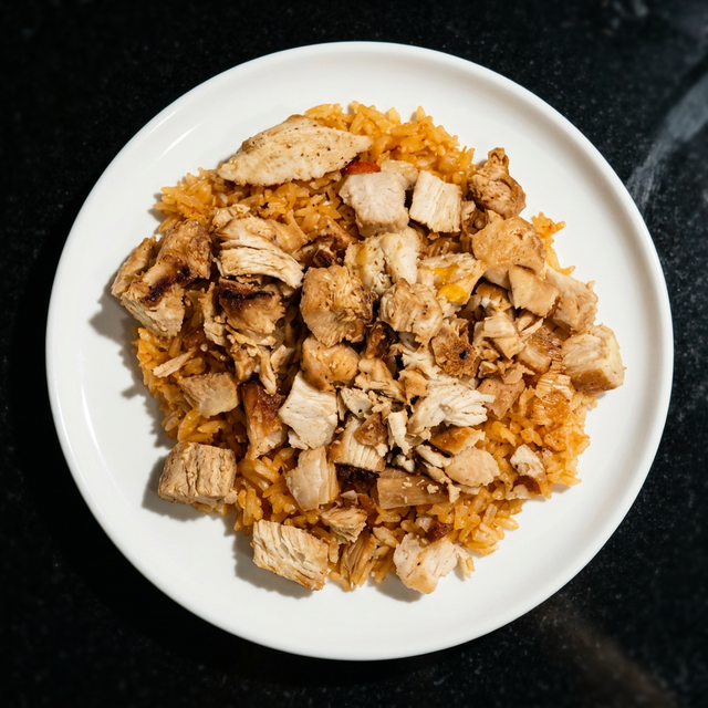 Kids Chicken Rice Bowl.
